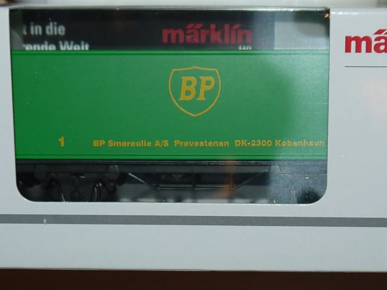 Billede 1 - Märklin 4482.130 BP Containervogn BP Smøreolie A/S