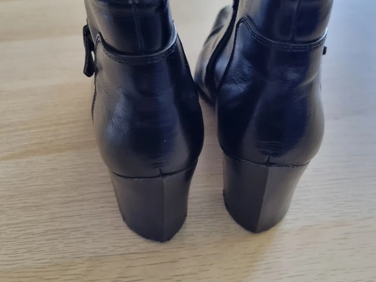 Billede 4 - Vintage sorte støvletter læder fra Afis Shoe Fashi