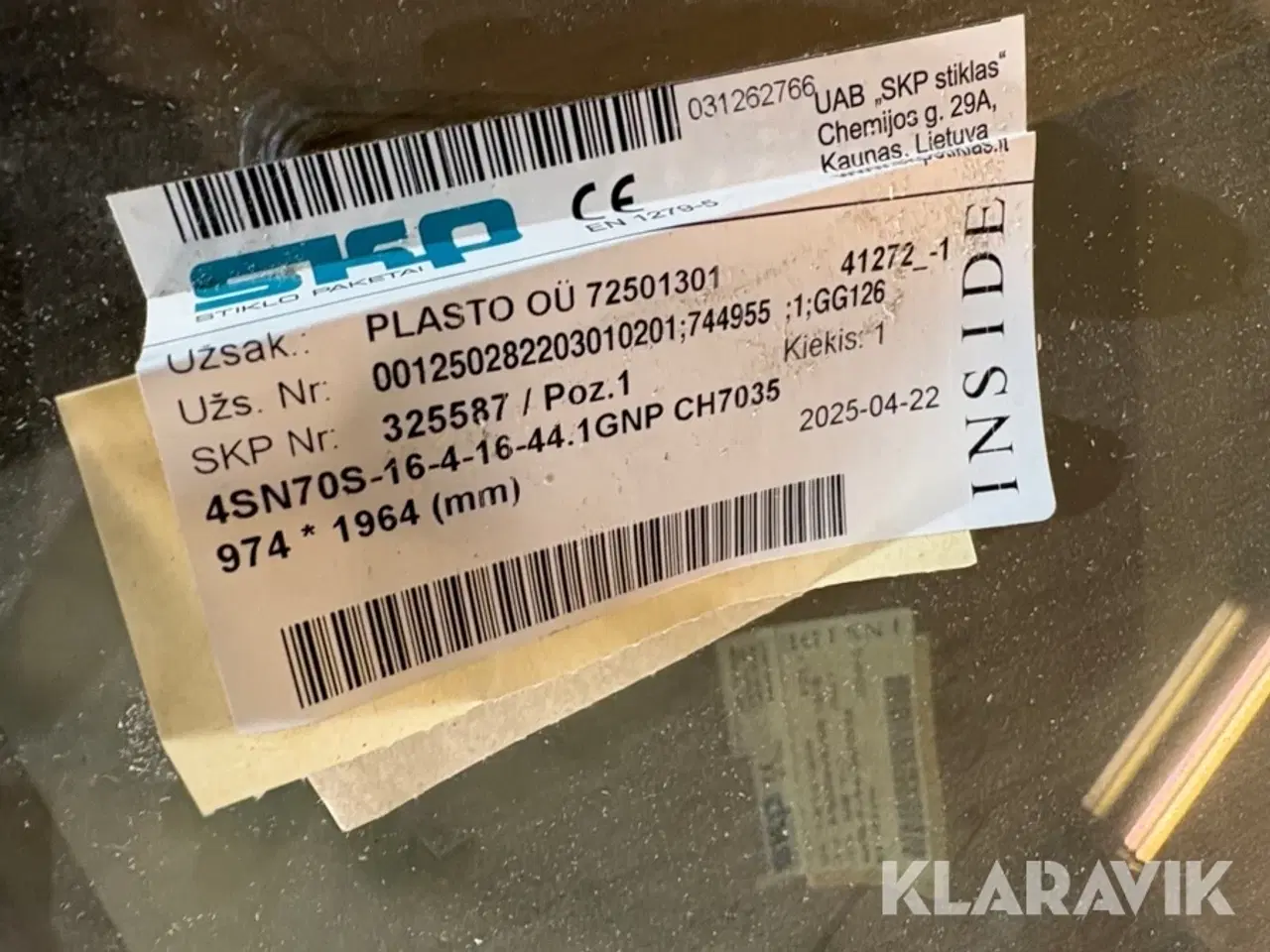 Billede 8 - Vinduer 3 lags 974x1964mm- 2 styk