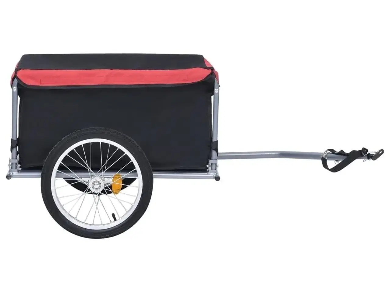 Billede 2 - Cykelvogn 65 kg sort og rød
