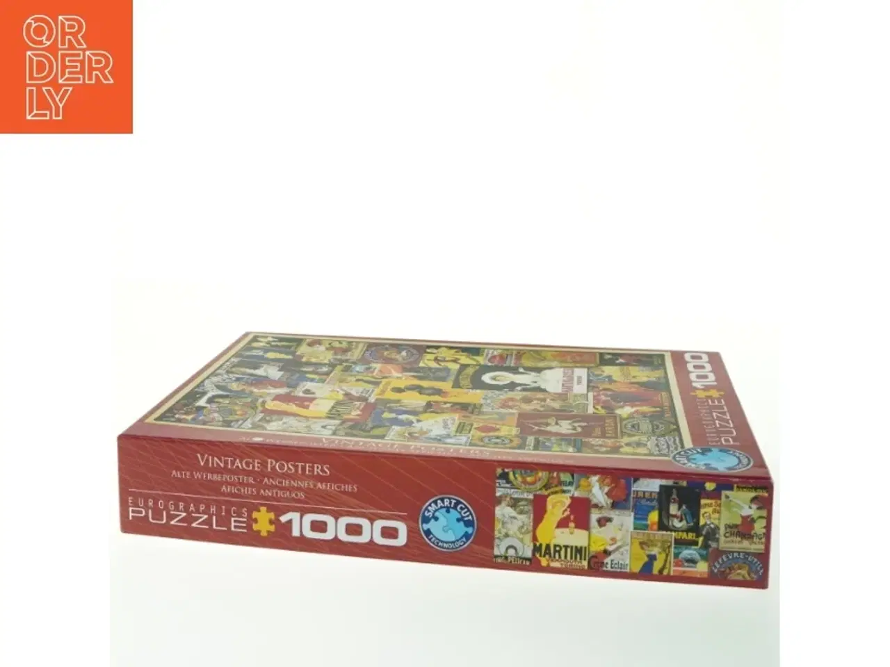 Billede 3 - puslespil, 1000, med vintage reklame plakater (str. 48x68 cm)