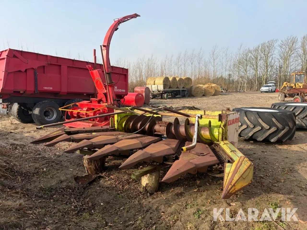 Billede 1 - Finsnittere med pick-up Claes - Pöttinger Maisgebiß - Mex VK