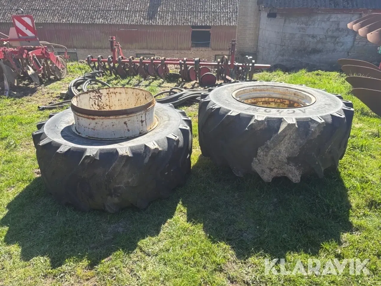 Billede 2 - Tvillingehjul Titan AG49M 2 styk