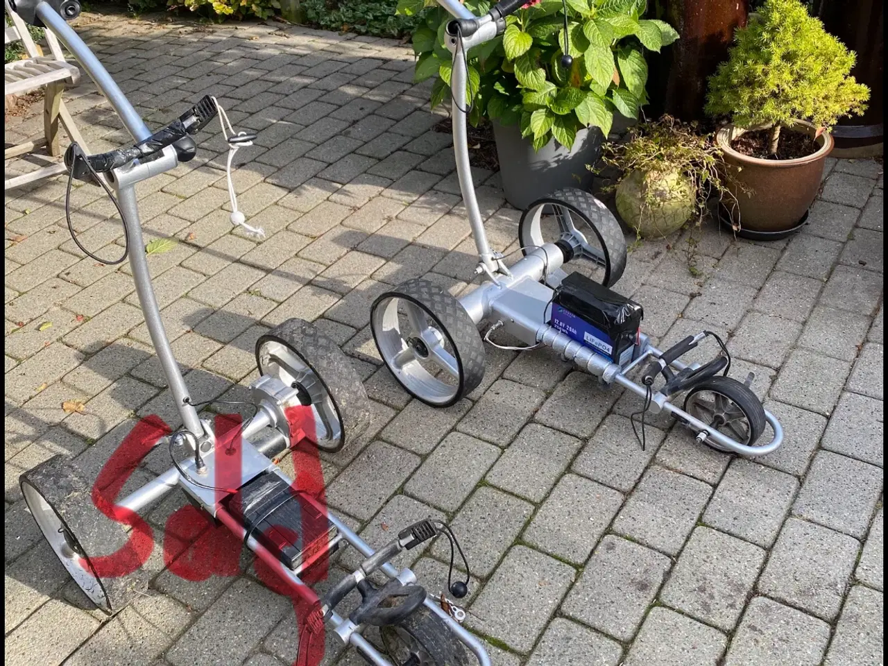 Billede 1 - Crown Caddy el golfvogn med fjernbetjening