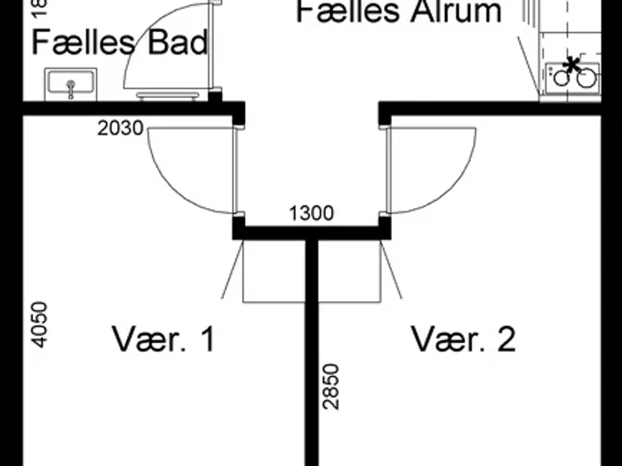 Billede 1 - 2 værelses lejlighed på 50 m2, Grenaa, Aarhus