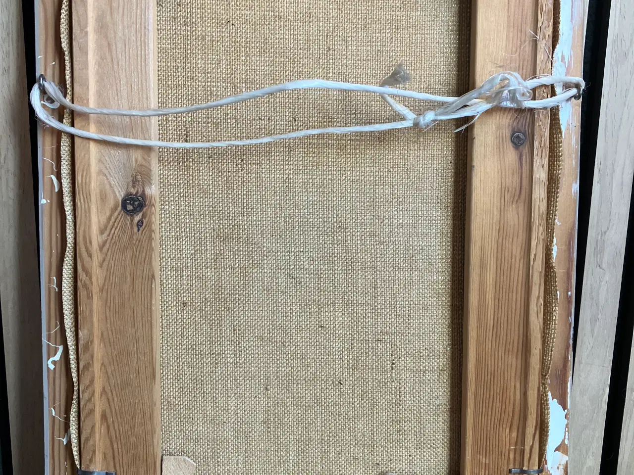 Billede 2 - Maleri med motiv af blomster i vase