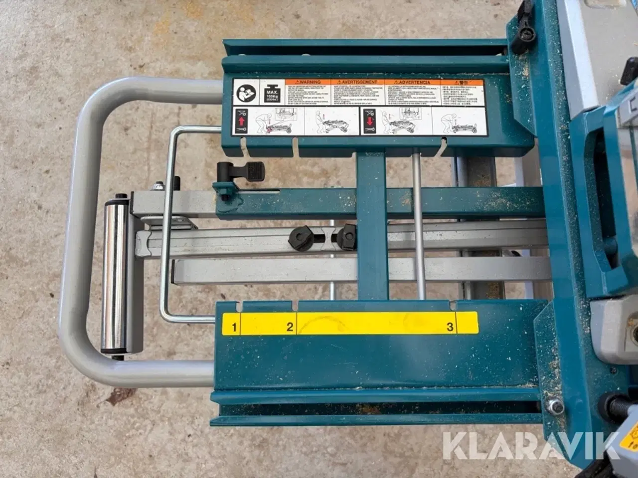 Billede 7 - Kap-/geringssav med stativ Makita LS1110F