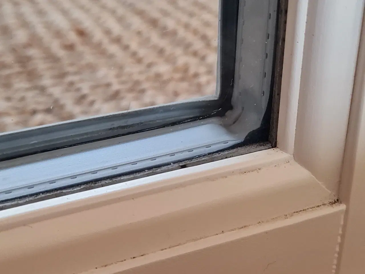 Billede 5 - TO LAGS SPROSSE VINDUER I HVIDMALET TRÆ (Outrup)