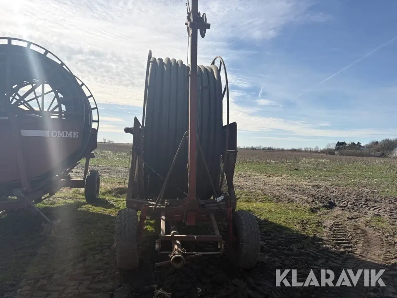 Billede 6 - Vandlingsmaskine Omme KS100 - cirka 700 meter slange