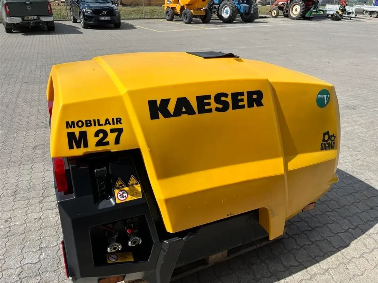 Billede 5 - Kaeser M27 kompressor på ski kun kørt 108T