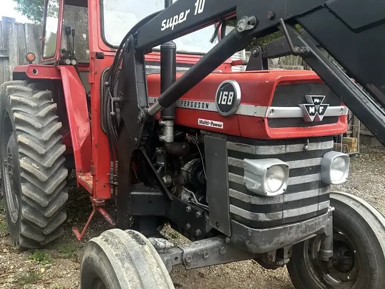 Billede 2 - MF 168 MP + frontlæsser inkl redskaber