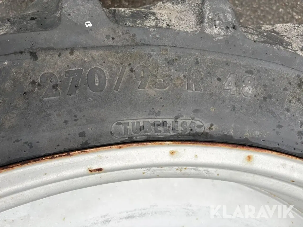 Billede 6 - Dæk Continental 270/95 R 48 2 styk