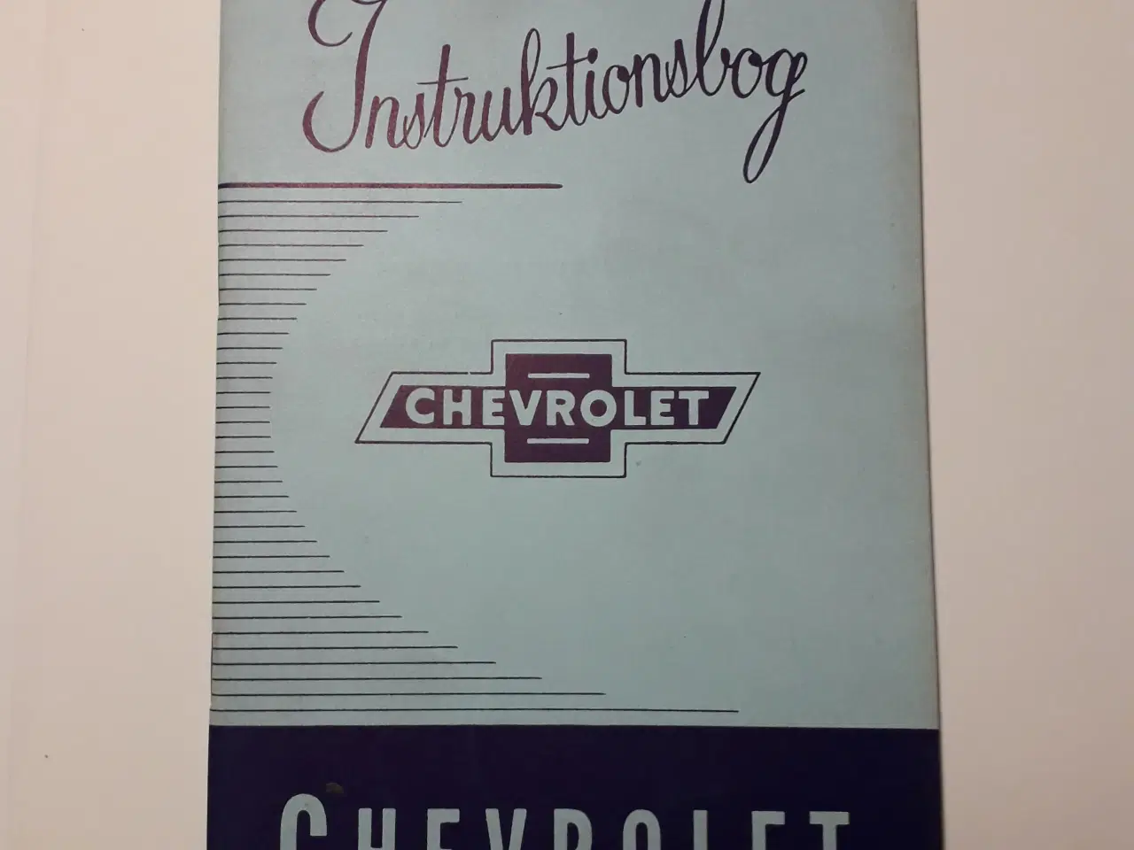 Billede 1 - Chevrolet Original Instruktionsbog på Dansk