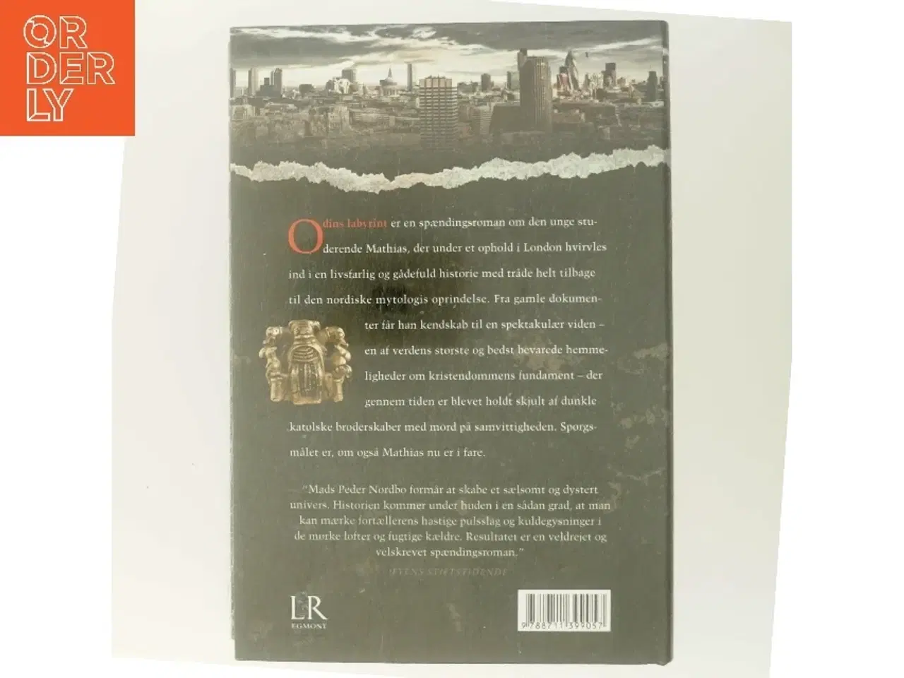 Billede 3 - Odins labyrint : et glasbarns fortællinger af Mads Peder Nordbo (Bog)