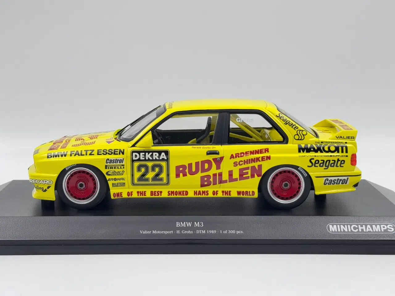 Billede 3 - 1989 BMW M3 EVO DTM E30 - Minichamps - 1:18