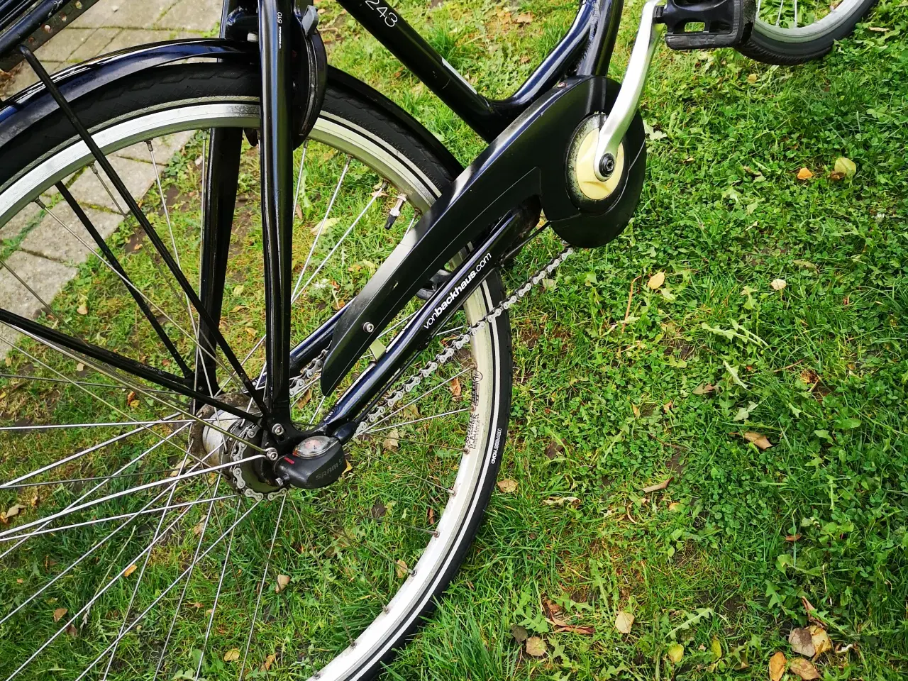 Billede 4 - Vonbackhaus 28"  51" cm høj 7 gear.  Ny kæde.  Nyt