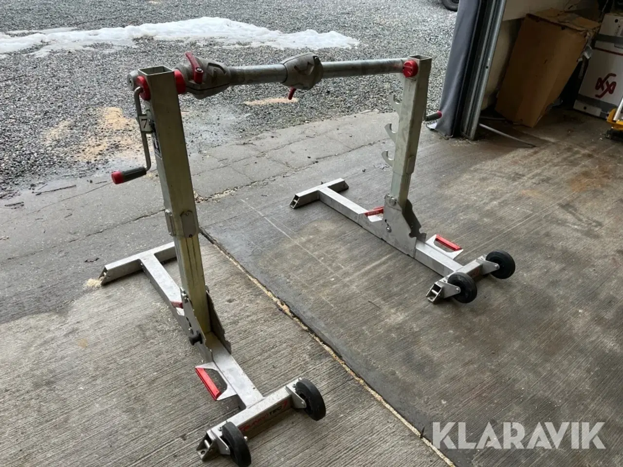 Billede 4 - Kabelafruller stativ Runpotec runpolifter 4500