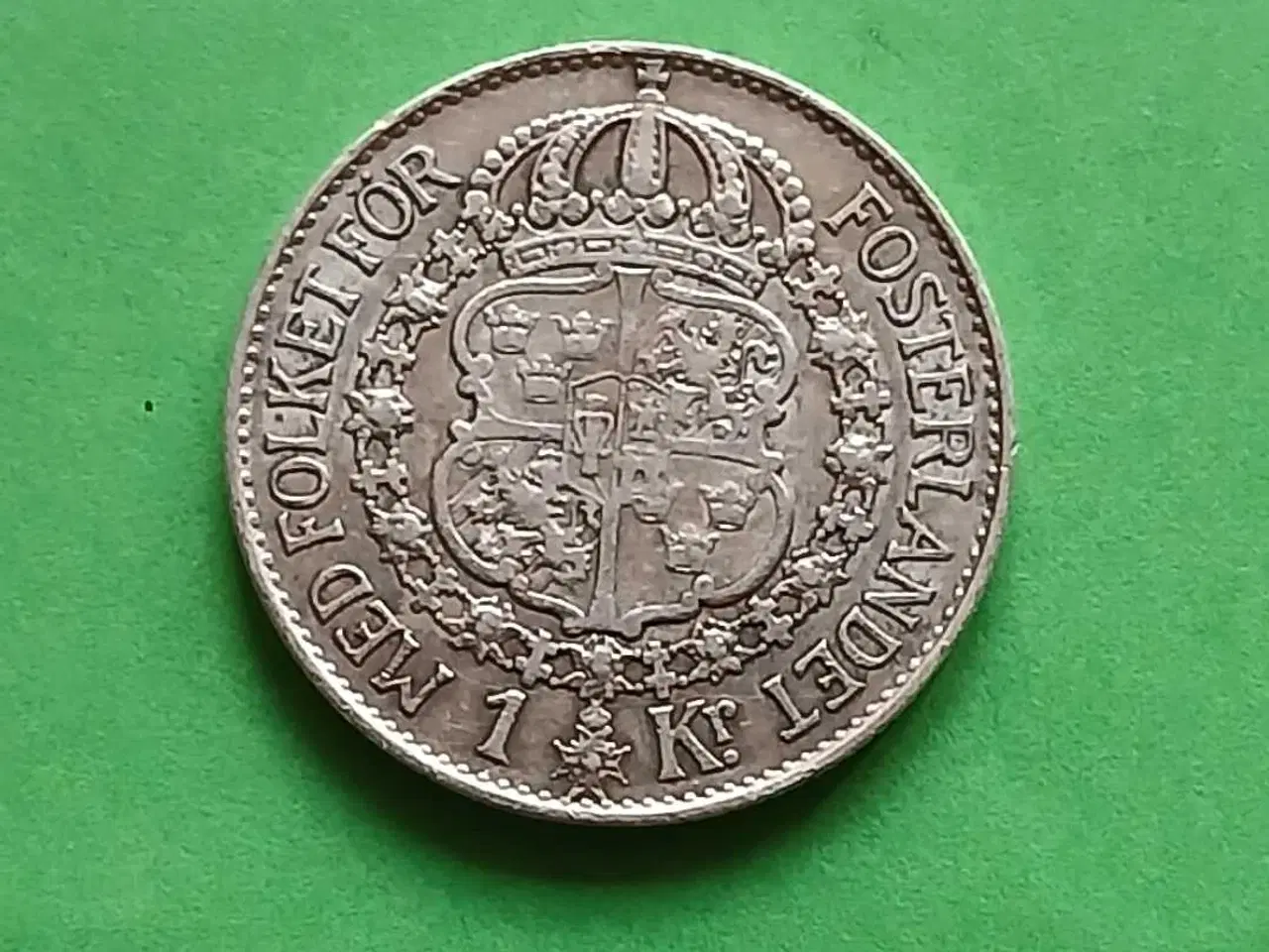 Billede 2 - Svensk 1 krone 1938 