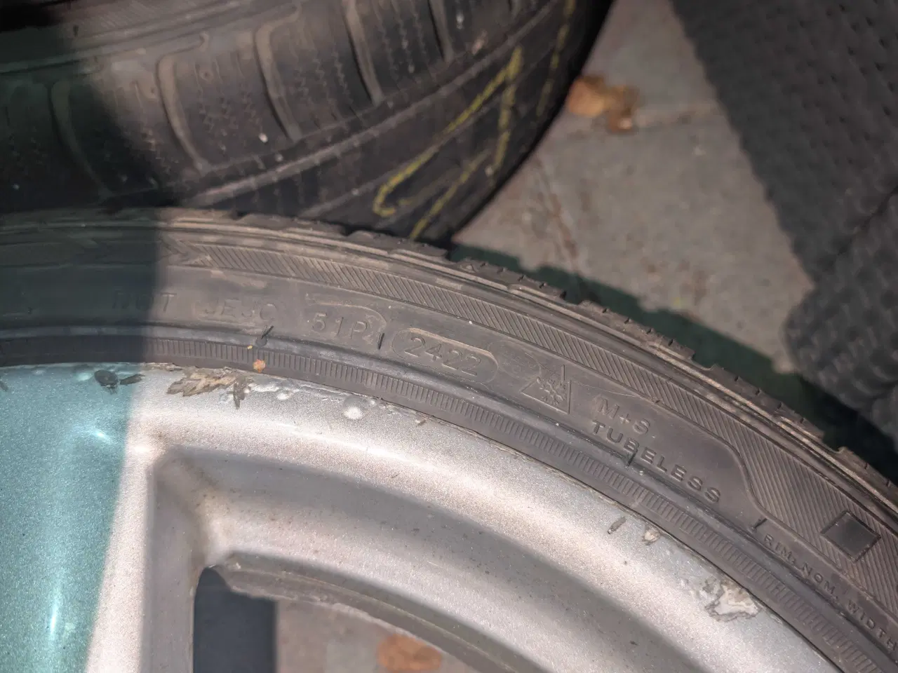 Billede 3 - Vinterhjul alu.