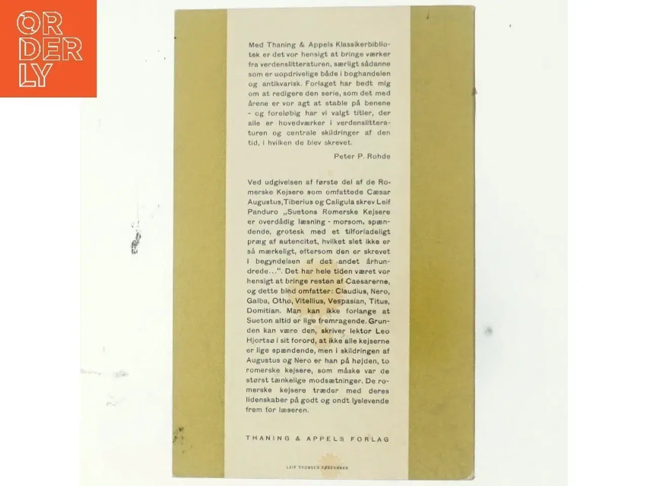 Billede 3 - Romerske kejsere II af Peter P. Rohde (bog)