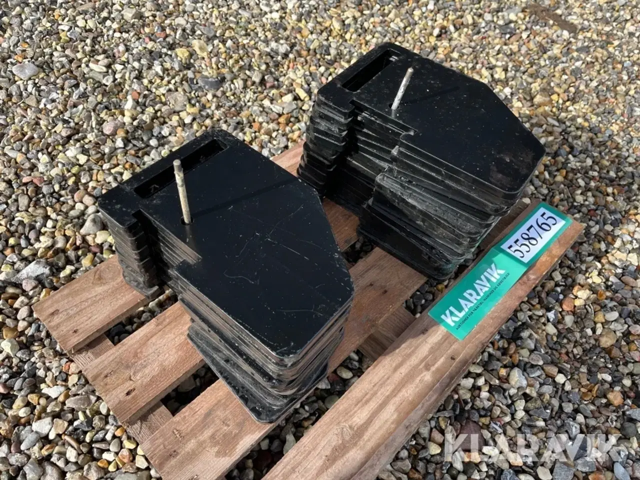 Billede 2 - Vægtklodser 30 styk - til plæneklipper