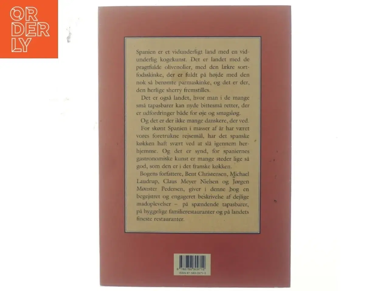 Billede 3 - En gastronom i Spanien : en gastronomisk ekspedition til Spanien af Bent Christensen (f. 1941) (Bog)