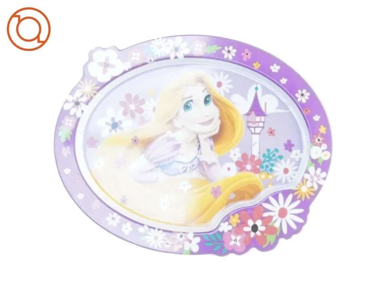 Billede 1 - Prinsesse tallerken (str. 25 cm)