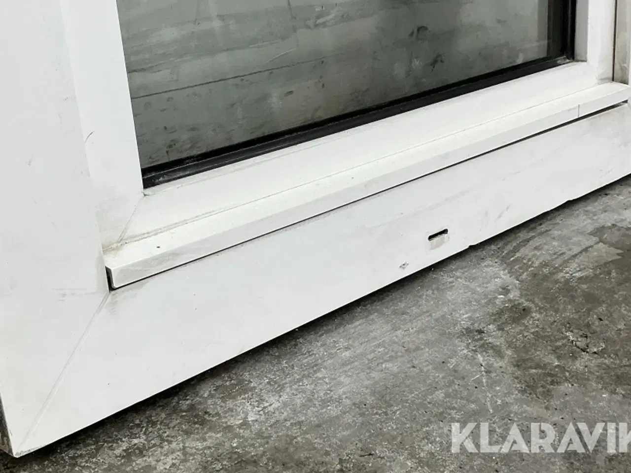 Billede 3 - Vinduer Hvidbjerg plast 2 fag dreje kip fast karm 7 styk Hvidbjerg