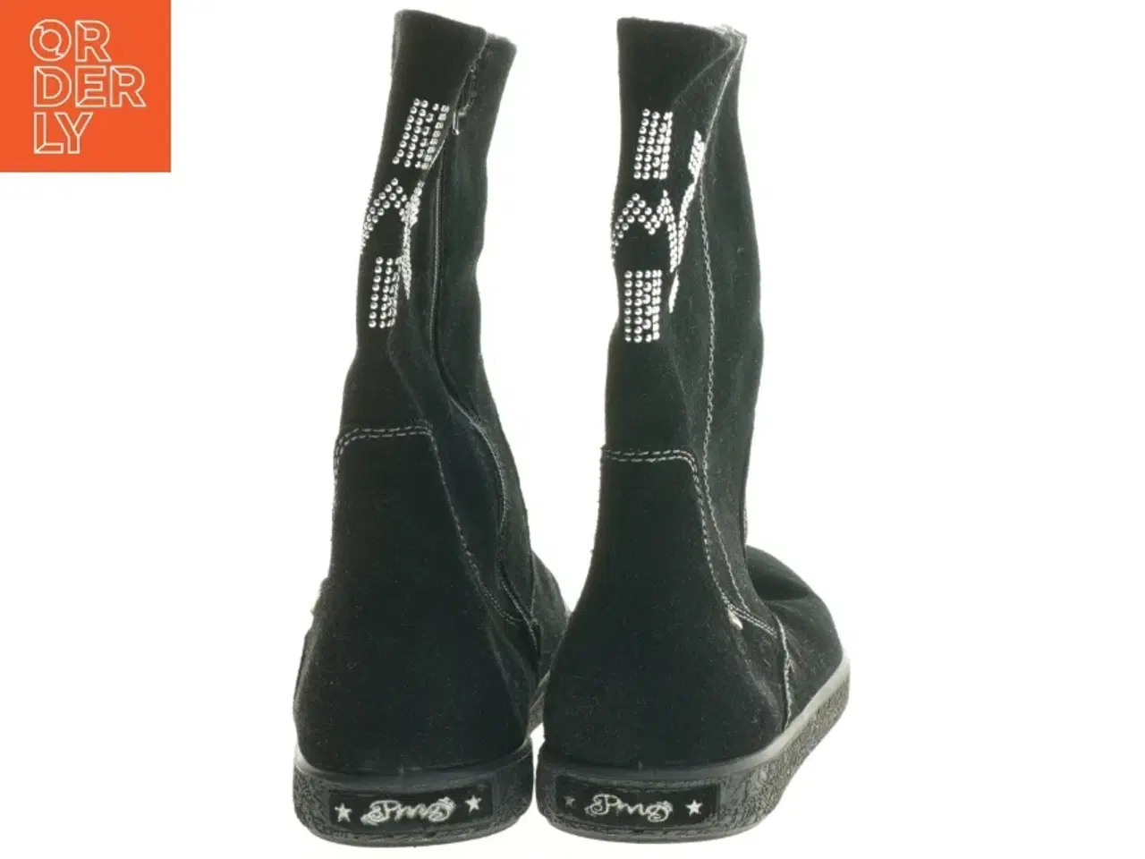Billede 2 - Sort støvler med stenmønster fra Primigi (str. 38 )