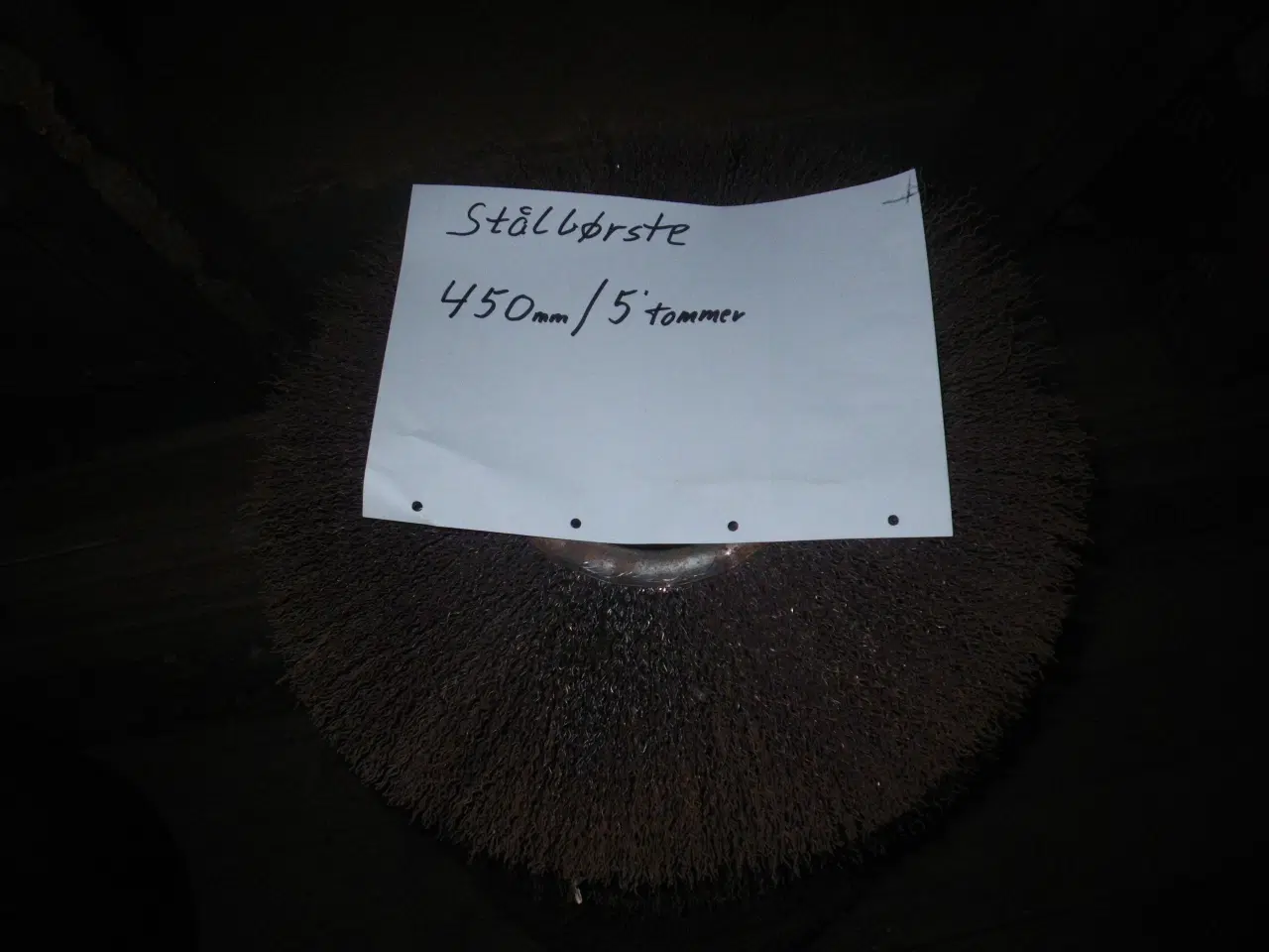 Billede 3 - Fejemaskine-stålbørster