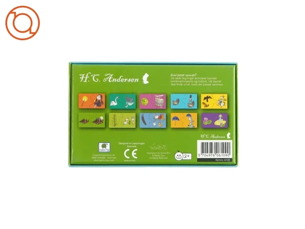 Billede 2 - H.C. Andersen - Hvad passer sammen (Spil)