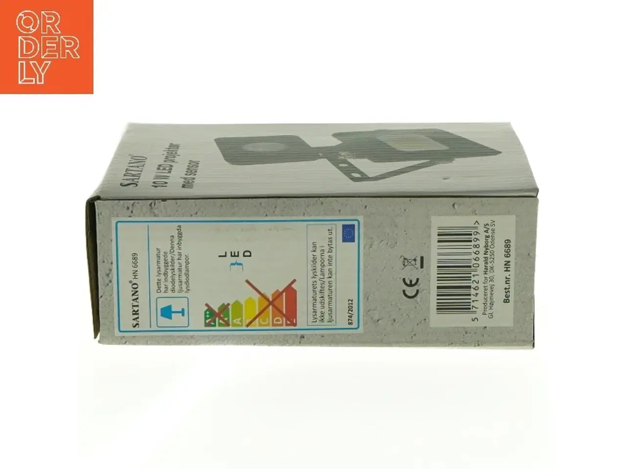 Billede 3 - Sartano LED projektør med bevægelsessensor (str. 114 x 154 x 53 mm)