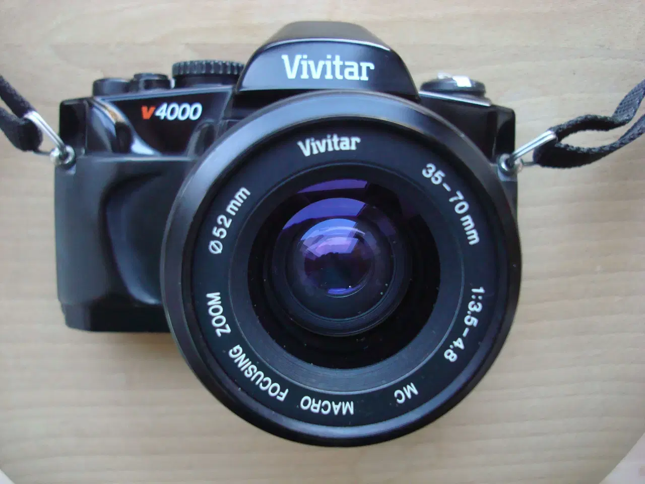 Billede 3 - Vivitar V4000 analogt spejlreflex sort