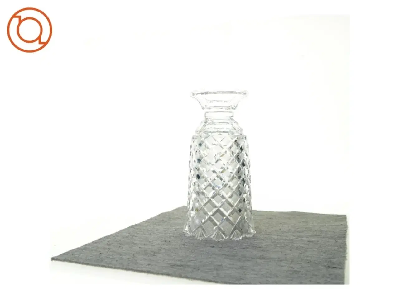 Billede 4 - Vase i krystal (str. 27 x 11 x 14 cm)