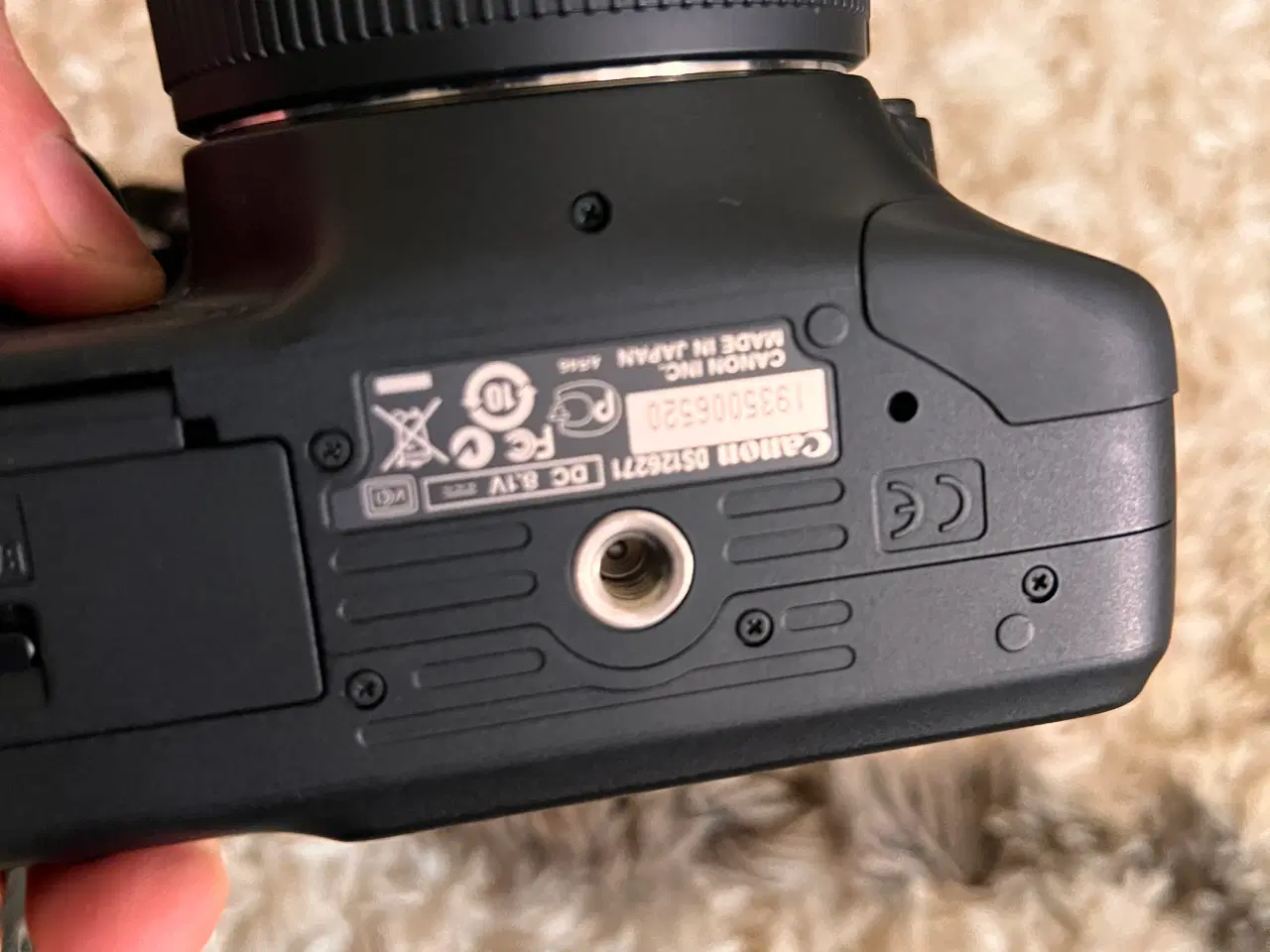 Billede 6 - Canon EOS 550 inkl 2 linser, 2 batterier, taske m.