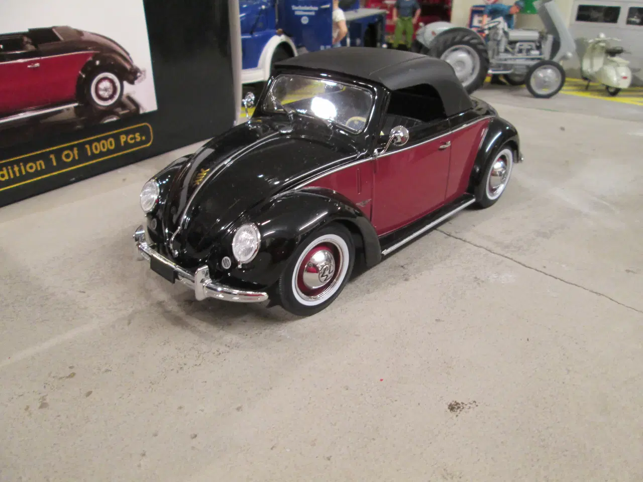 Billede 1 - Vw 1200 Cabriolet 1949    KK-Scale  1:18