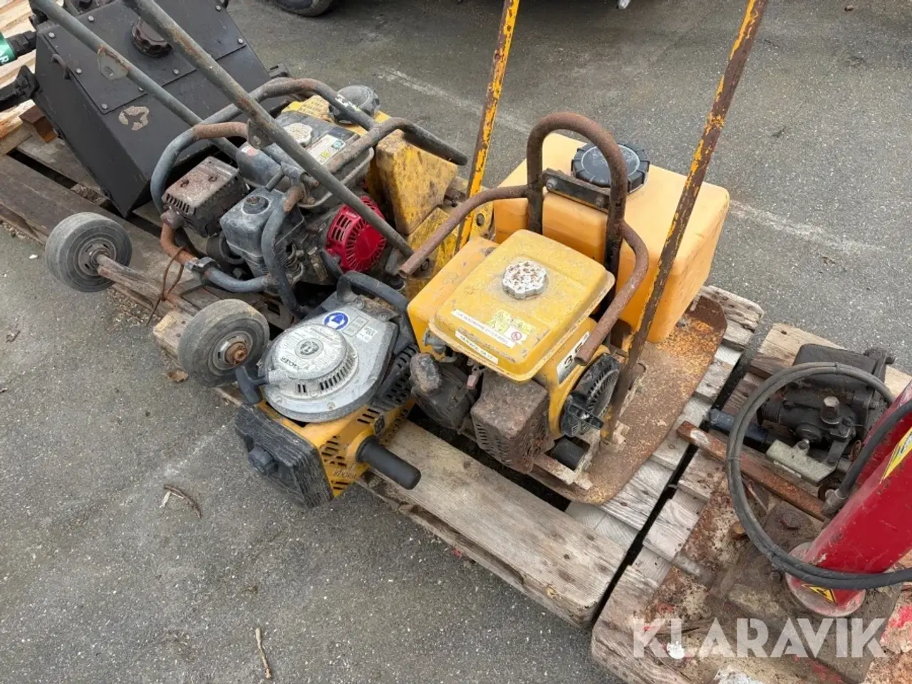 Billede 4 - Pladevibrator + Betonhammer Waker + Dynapac