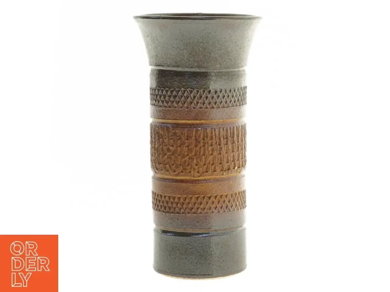 Billede 1 - Keramikvase (str. 15,5 x 8 cm)