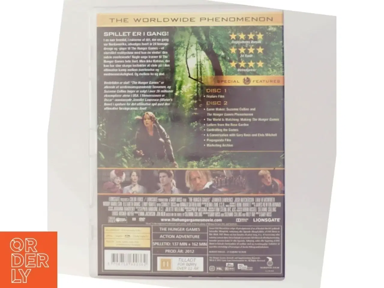 Billede 3 - HUNGER GAMES 2 DISC (Bog)