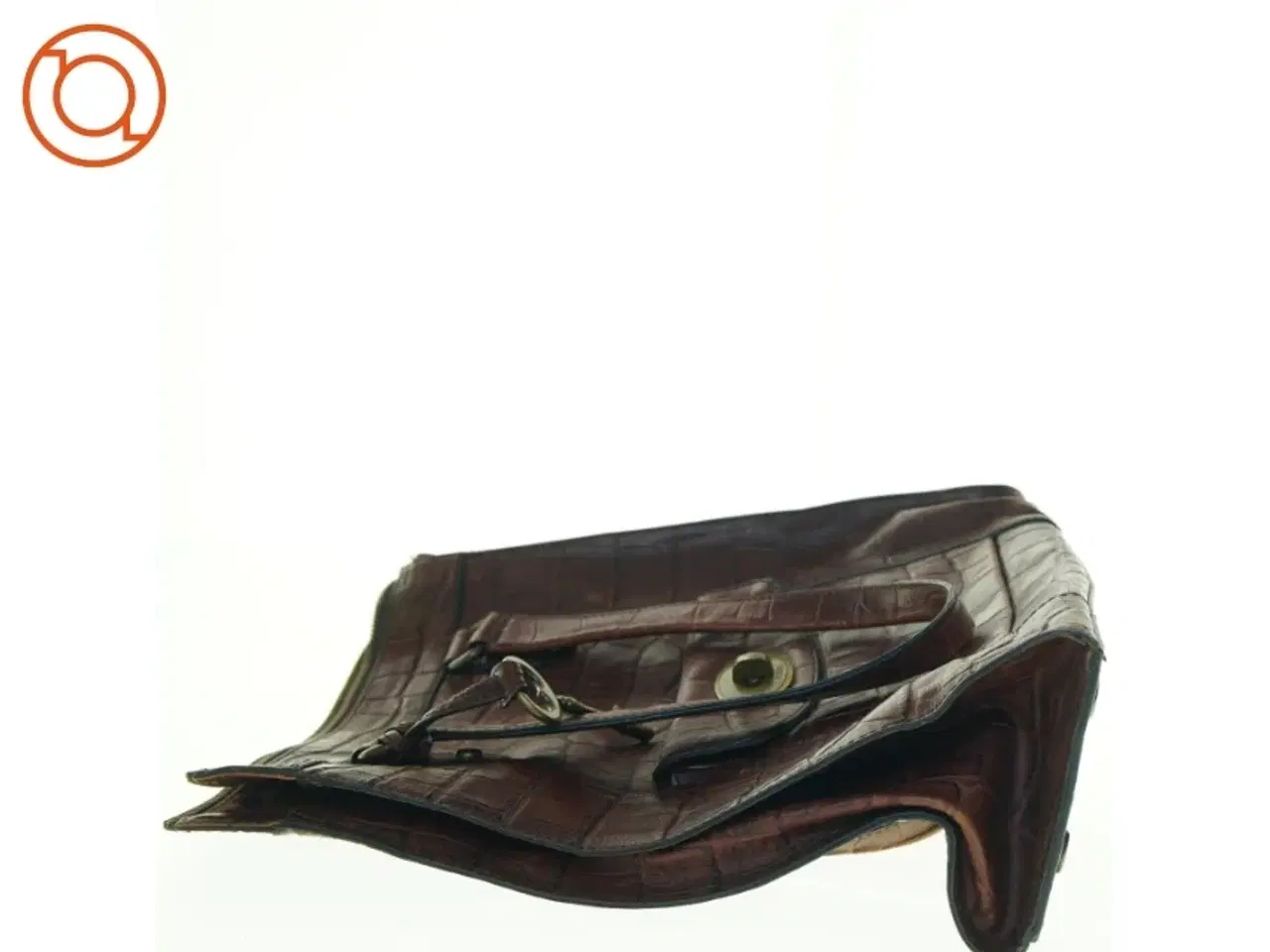 Billede 2 - Læder skuldertaske fra Fossil (str. 36 x 36 x 13 cm)