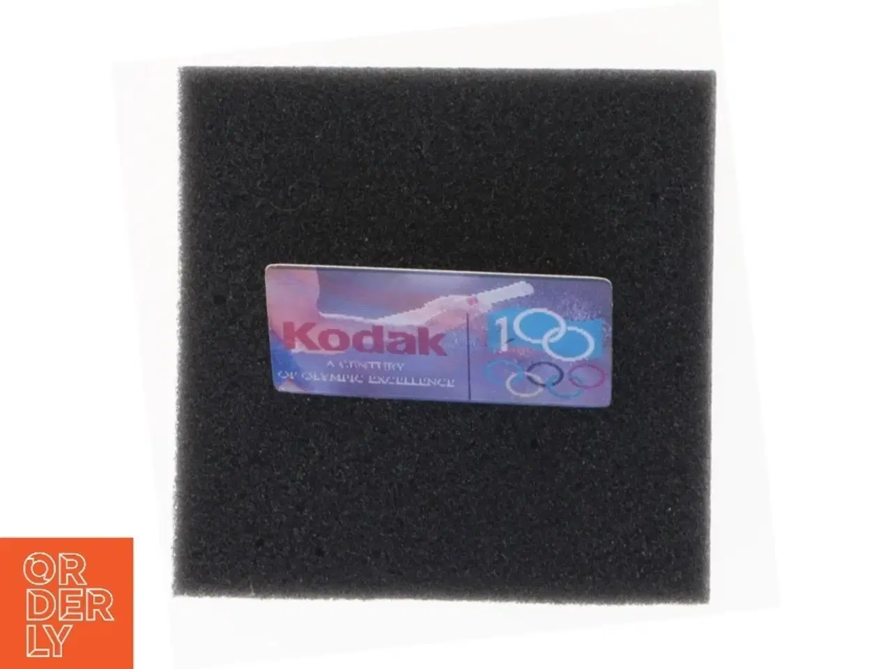 Billede 1 - Atlanta 1996 Olympiske Lege Kodak Sponsor Pin (str. 4,5 x 2,5 cm)