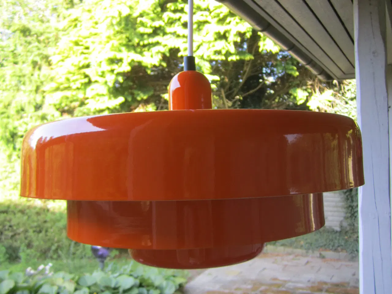 Billede 2 - FLOT ORANGE PENDEL.