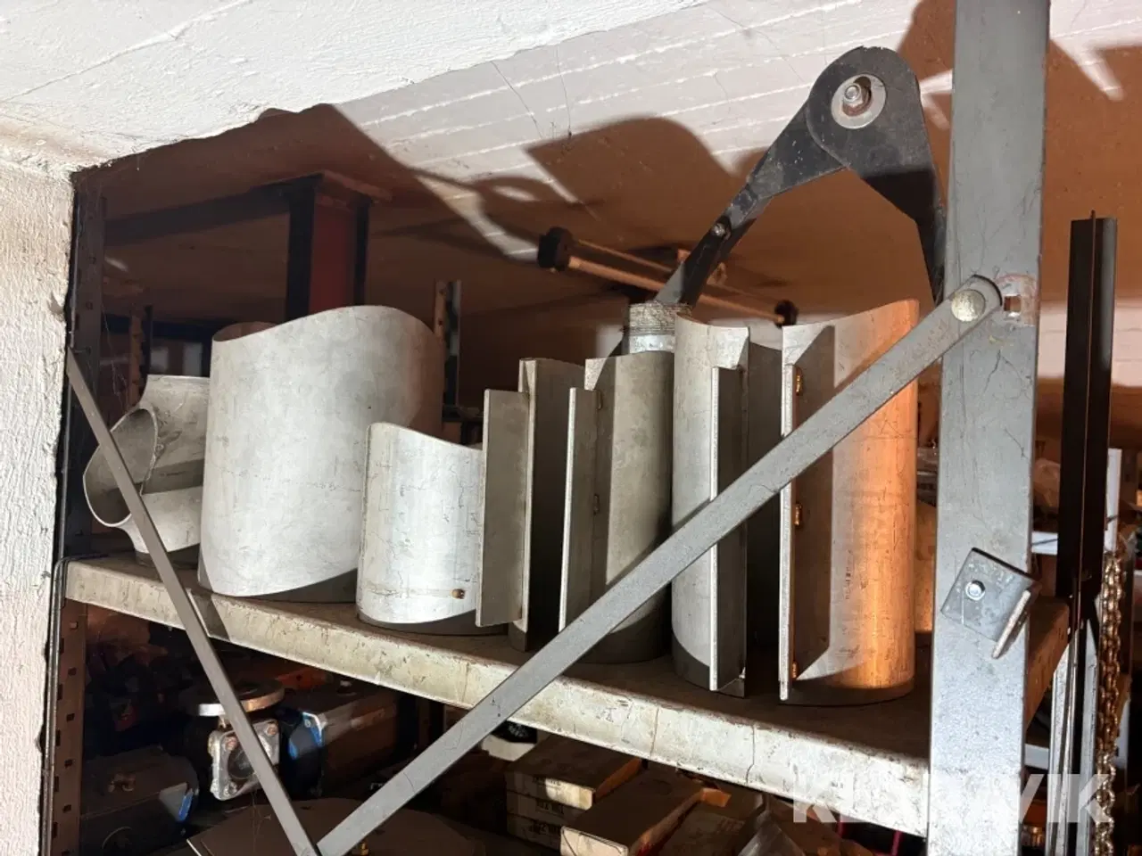 Billede 6 - Blandet lot nylon/stål flanger og rørsamlere