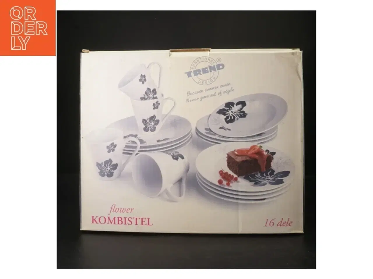 Billede 5 - Trend Flower Kombisæt fra Trend (str. Ø. 24 cm. 21,5 cm)