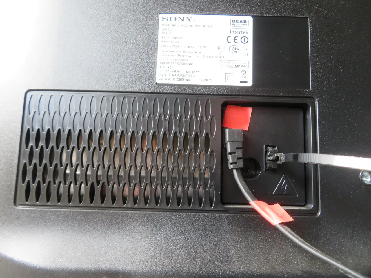 Billede 7 - SONY TV. Med bord