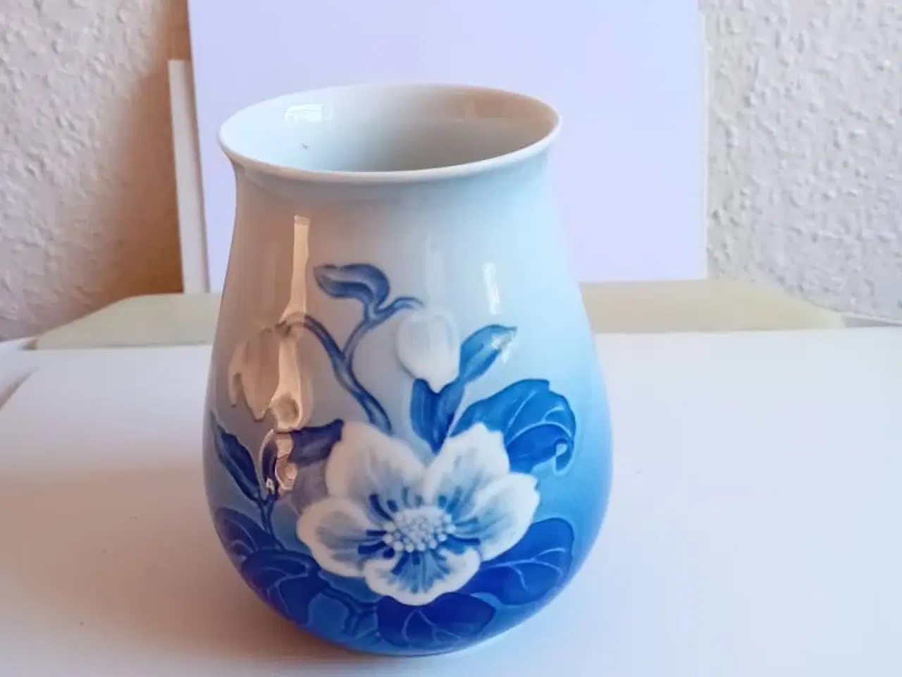Billede 1 - B&G vase retro m/ julerose 