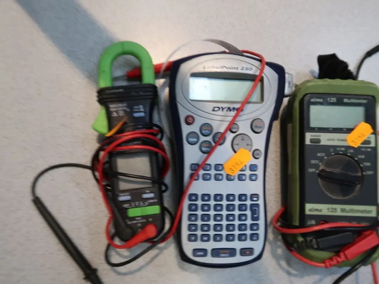 Billede 3 - Multimeter ELMA 125, labelprinter DYMO m.m.