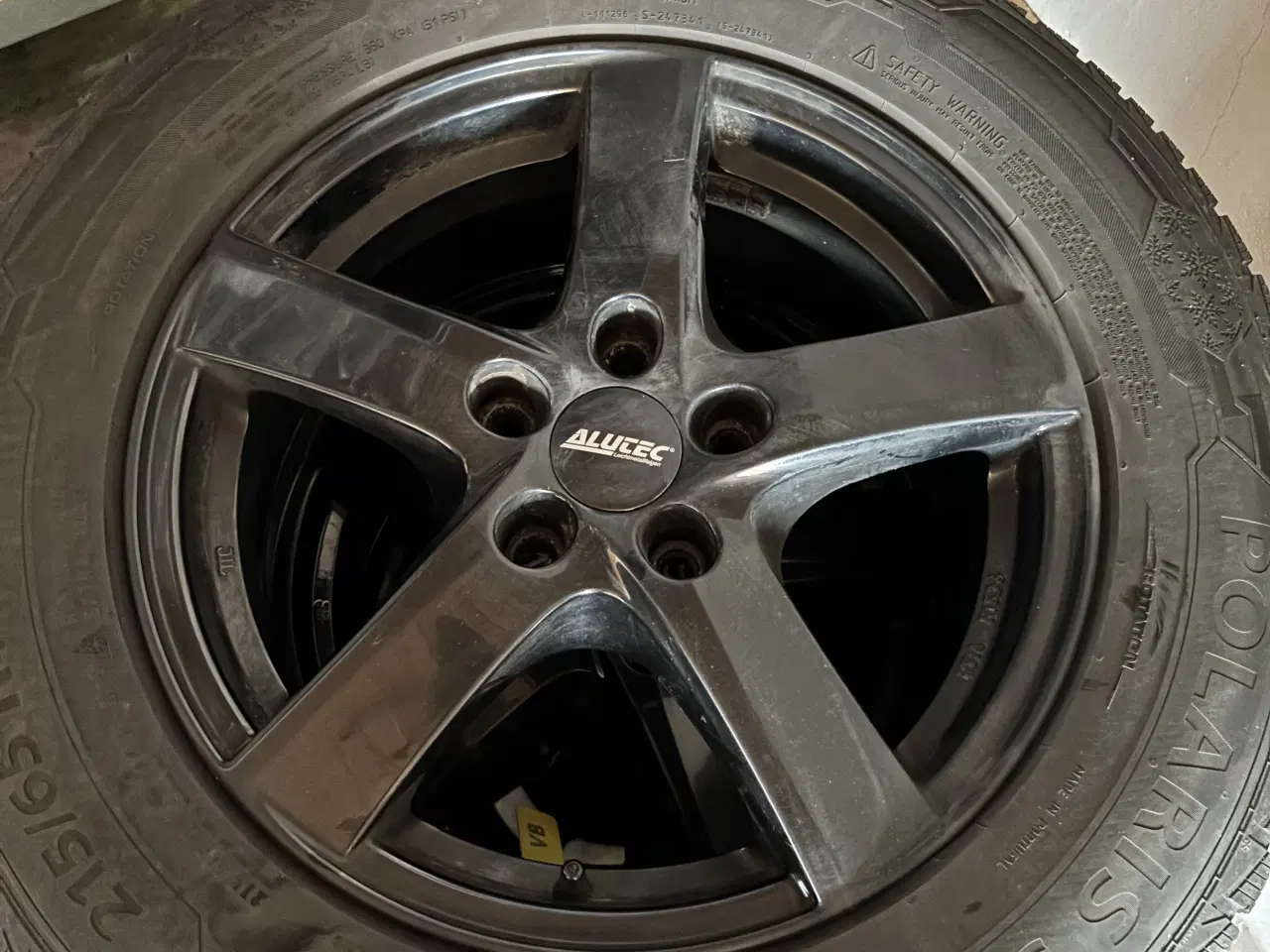 Billede 1 - Vinterdæk med Alufælge