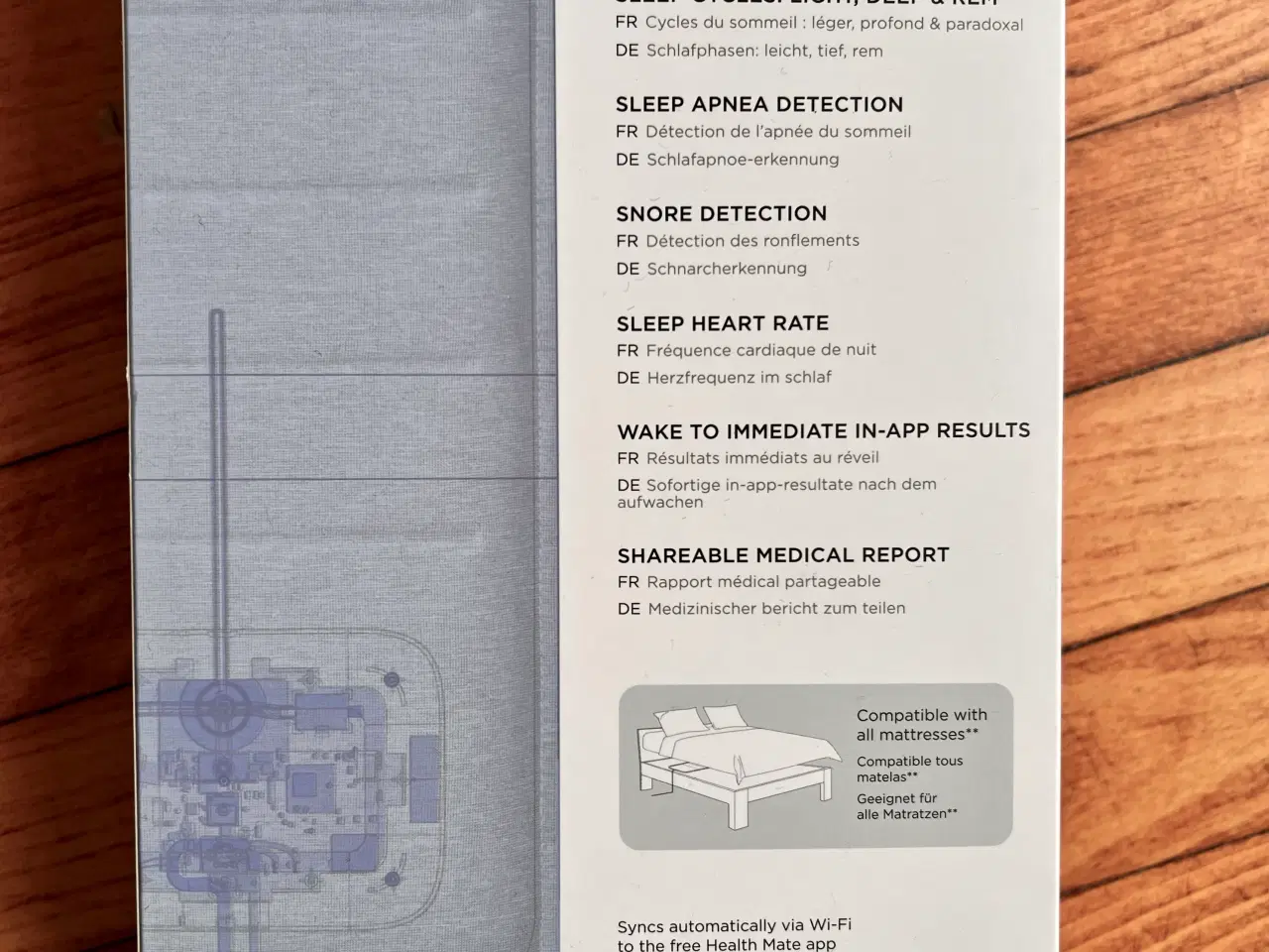 Billede 3 - Withings Sleep Analyzer - Søvntracker