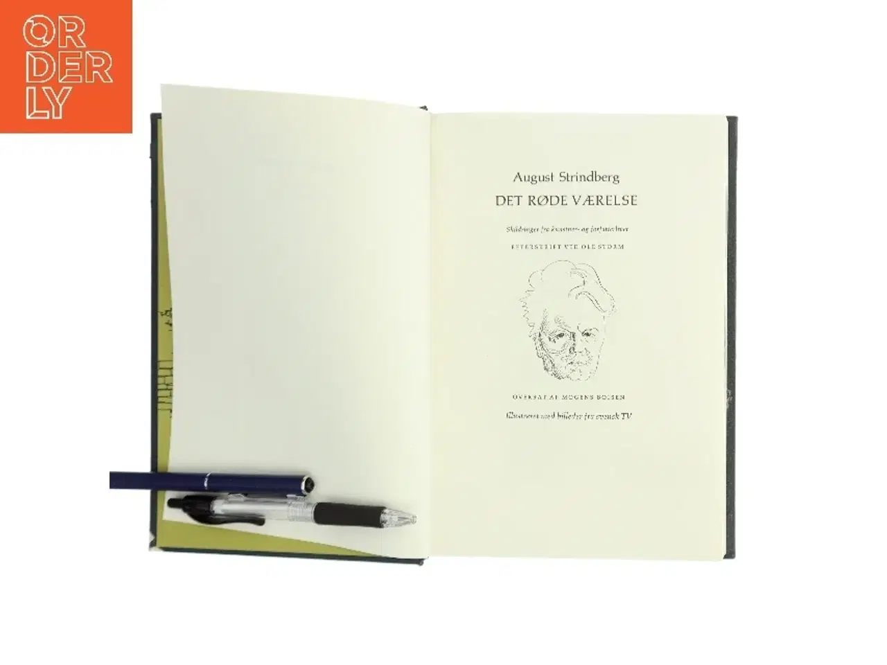 Billede 1 - Det Røde Værelse af August Strindberg fra August Strindberg af August Strindberg (Bog)